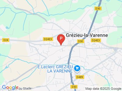 parking Grézieu la Varenne - Salle des fêtes
