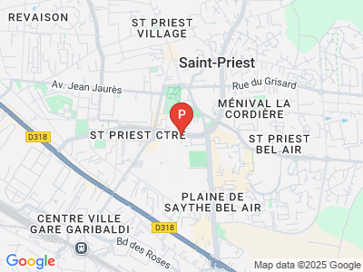 parking Gymnase Condorcet Saint-Priest
