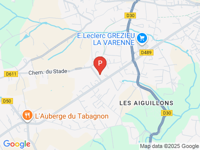 parking Vaugneray - Rue des droits de l'homme