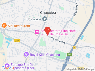 parking Boulodrome Pergaud Chassieu