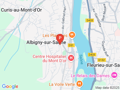 parking Centre Albigny-sur-Saône
