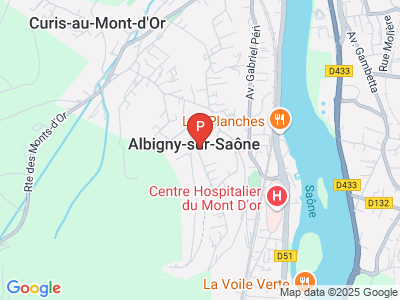 parking Cimetière Albigny-sur-Saône