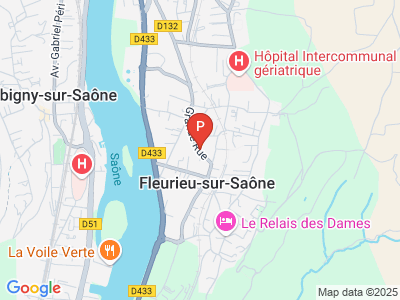 parking  Fleurieu-sur-Saône