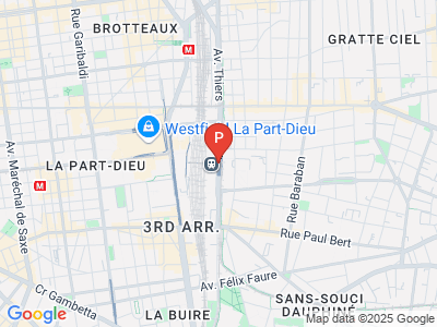 parking Parking Gare Part Dieu Lyon 3e Arrondissement